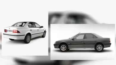 سمند سریر و پژو پارس